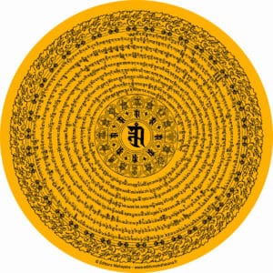 Sticker Mantra de Namgyèlma