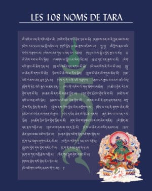 Carte Les 108 noms de Tara